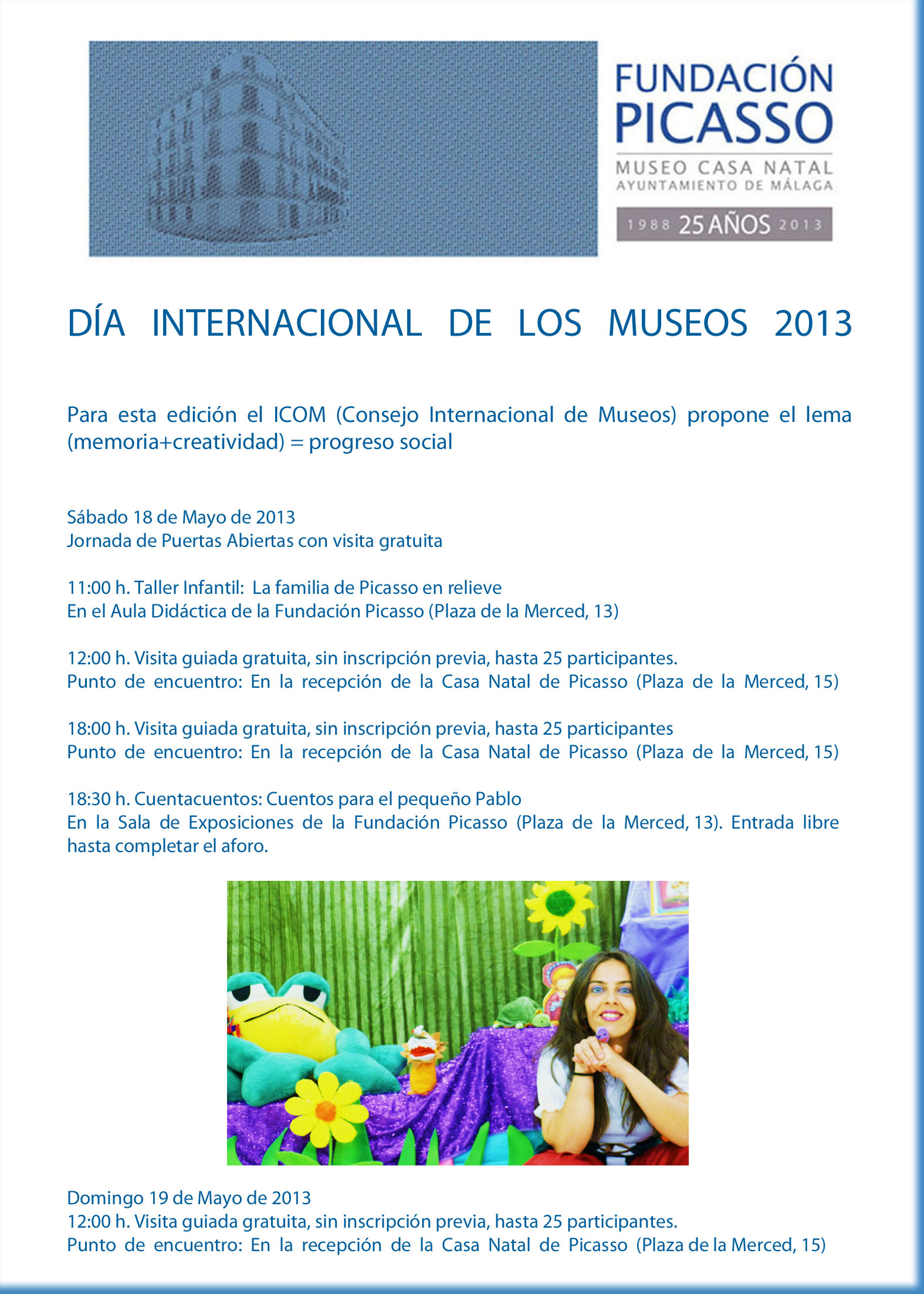 Día Internacional de los Museos 2013